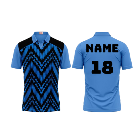 Next Print Customized Polo Neck Skyblue Jersey Design 26