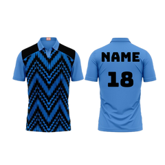 Next Print Customized Polo Neck Skyblue Jersey Design 26