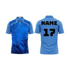 Next Print Customized Polo Neck Skyblue Jersey Design 25