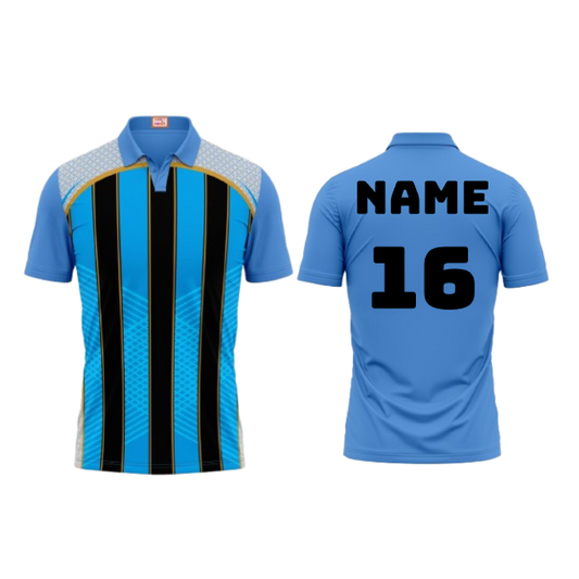 Next Print Customized Polo Neck Skyblue Jersey Design 21