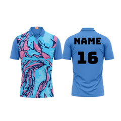 Next Print Customized Polo Neck Skyblue Jersey Design 20