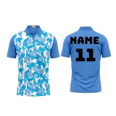 Next Print Customized Polo Neck Skyblue Jersey Design 18