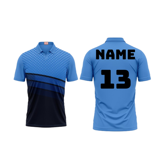 Next Print Customized Polo Neck Skyblue Jersey Design 16