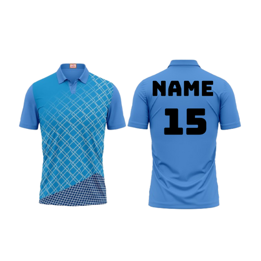 Next Print Customized Polo Neck Skyblue Jersey Design 14