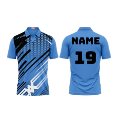 Next Print Customized Polo Neck Skyblue Jersey Design 10