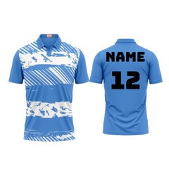 Next Print Customized Polo Neck Skyblue Jersey Design 7