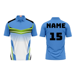 Next Print Customized Polo Neck Skyblue Jersey Design 4