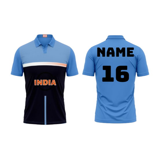 Next Print Customized Polo Neck Skyblue Jersey Design 3