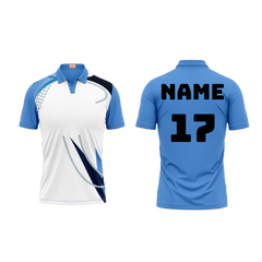 Next Print Customized Polo Neck Skyblue Jersey Design 2