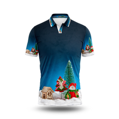 Christmas Tree Printed T-Shirt.