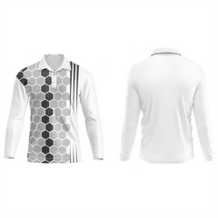 Next Print Polo Neck White Customized Jersey NP00001A69