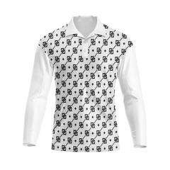 Next Print Polo Neck White Customized Jersey NP00001A204