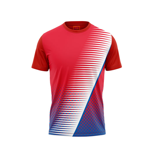 Red Round Neck Half Sleeve Tshirt NextprintrH1100