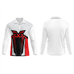 Next Print Polo Neck White Customized Jersey NP00001A65