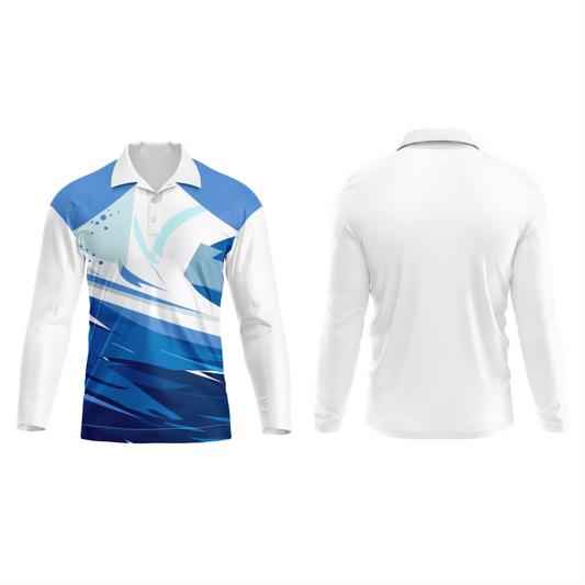 Next Print Polo Neck White Customized Jersey NP00001A64