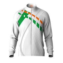 Next Print Printed White Jacket.