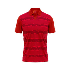 Red Polo Neck Half Sleeve T Shirt NextprintrM157