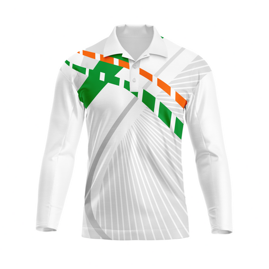 Next Print Polo Neck White Customized Jersey NP00001A20