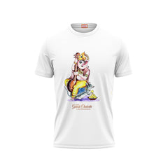 Next Print Ganesha Printed Tshirt White Colour Design 20