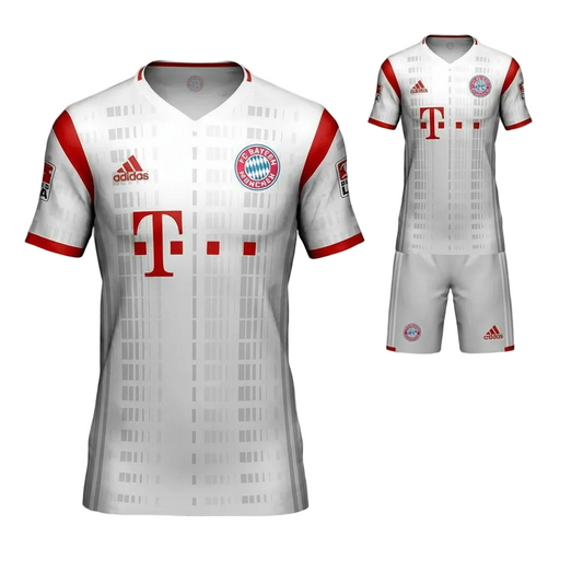 NextPrint White Red Football Jersey Kit – Premium Sublimation Sports Wear