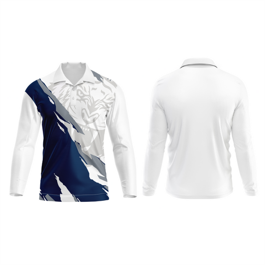 Next Print Polo Neck White Customized Jersey NP00001A62