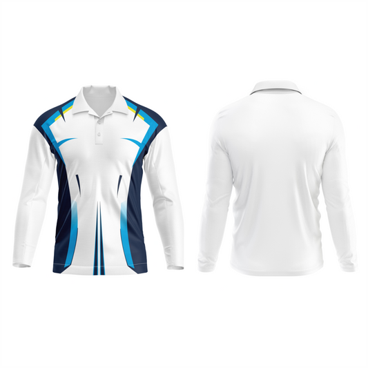 Next Print Polo Neck White Customized Jersey NP00001A61
