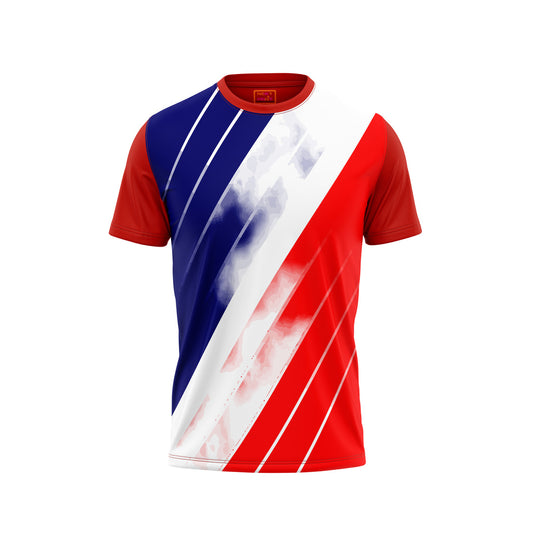 Red Round Neck Half Sleeve Tshirt NextprintrH187