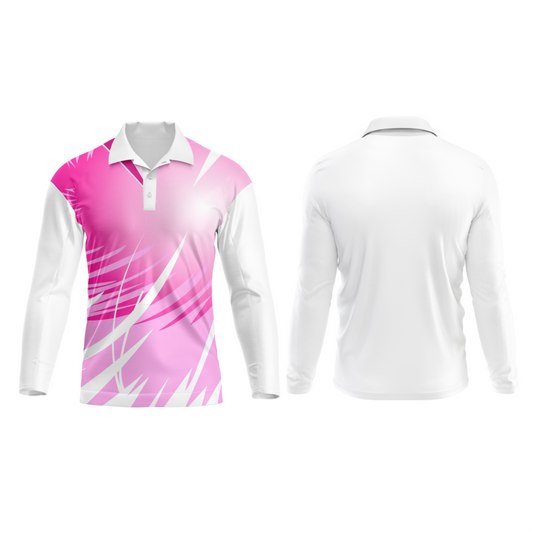 Next Print Polo Neck White Customized Jersey NP00001A59