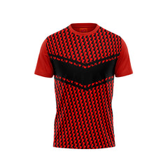 Red Round Neck Half Sleeve Tshirt NextprintrH191
