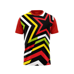 Red Round Neck Half Sleeve Tshirt NextprintrJ118