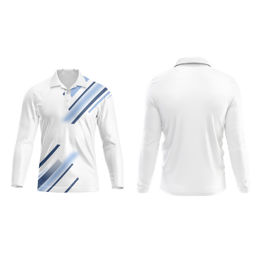 Next Print Polo Neck White Customized Jersey NP00001A56