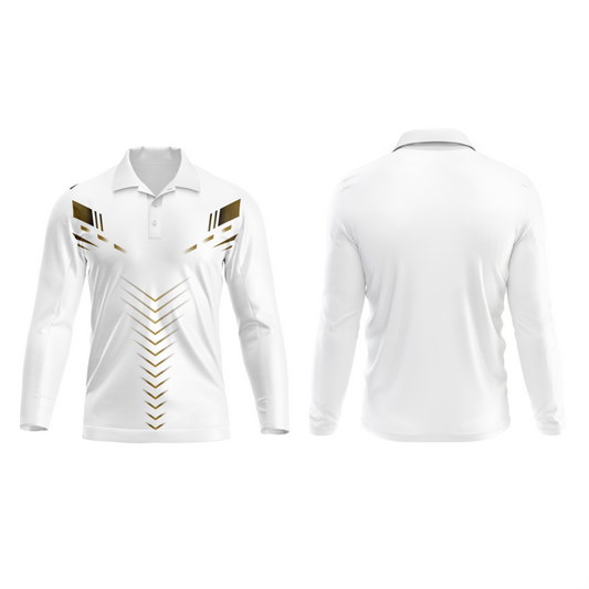 Next Print Polo Neck White Customized Jersey NP00001A55