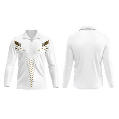 Next Print Polo Neck White Customized Jersey NP00001A55