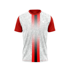 Red Round Neck Half Sleeve Tshirt NextprintrJ128