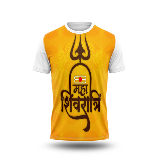 Maha Shivaratri Photo Printed Tshirt