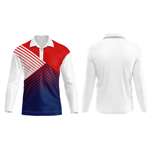 Next Print Polo Neck White Customized Jersey NP00001A52