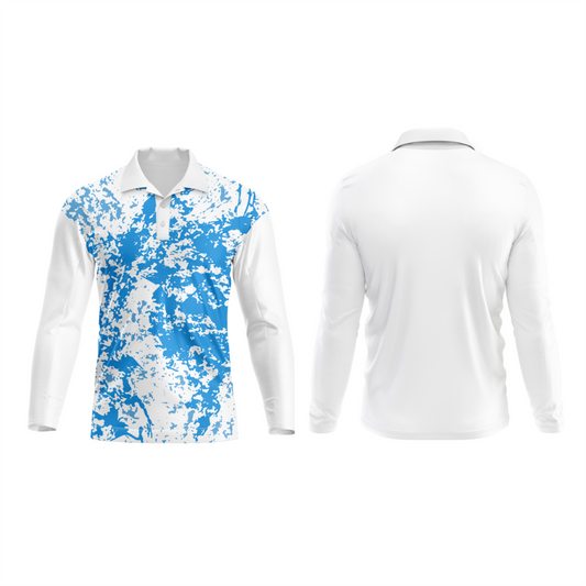 Next Print Polo Neck White Customized Jersey NP00001A50