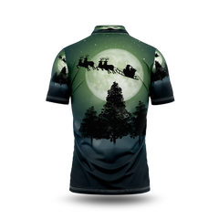 Christmas Tree Printed T-Shirt.