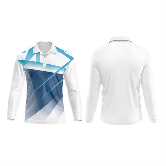 Next Print Polo Neck White Customized Jersey NP00001A48