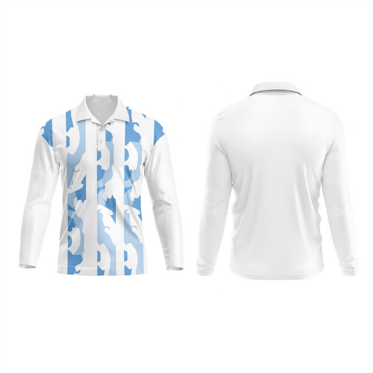 Next Print Polo Neck White Customized Jersey NP00001A47