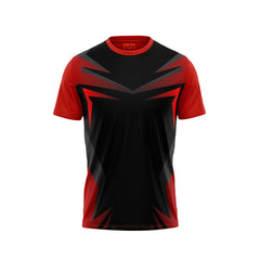 Red Round Neck Half Sleeve Tshirt NextprintrJ180