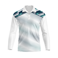 Next Print Polo Neck White Customized Jersey NP00001A227