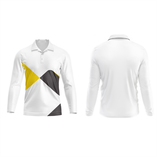 Next Print Polo Neck White Customized Jersey NP00001A45