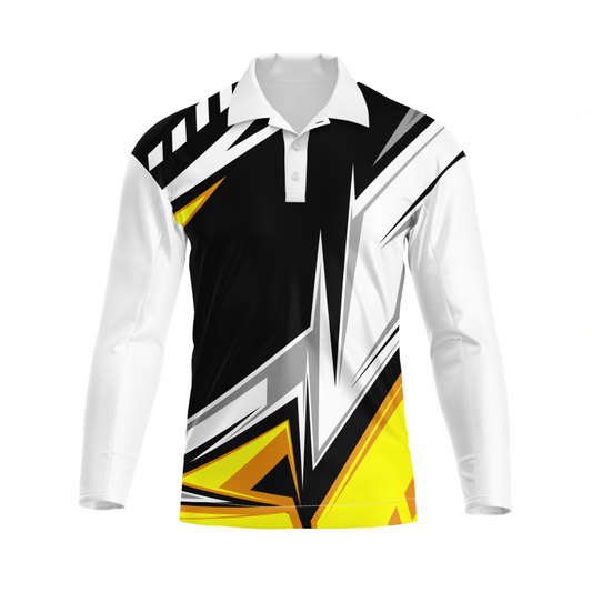 Next Print Polo Neck White Customized Jersey NP00001A22