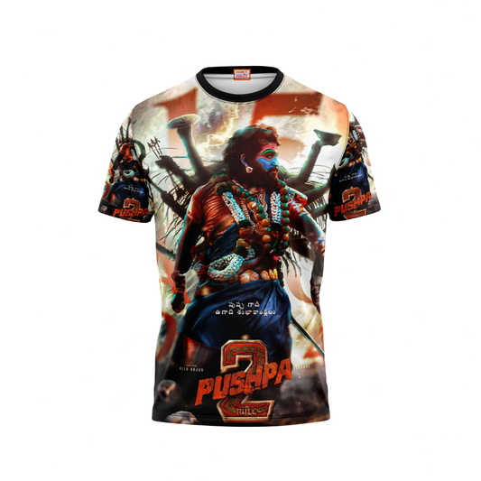 Next Print Allu Arjun Pushpa Printed T-Shirt.