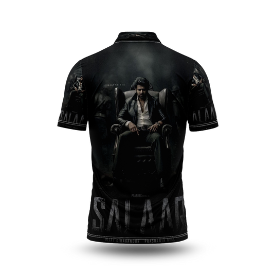 Next Print Salaar Prabas Movie Printed T-Shirt.