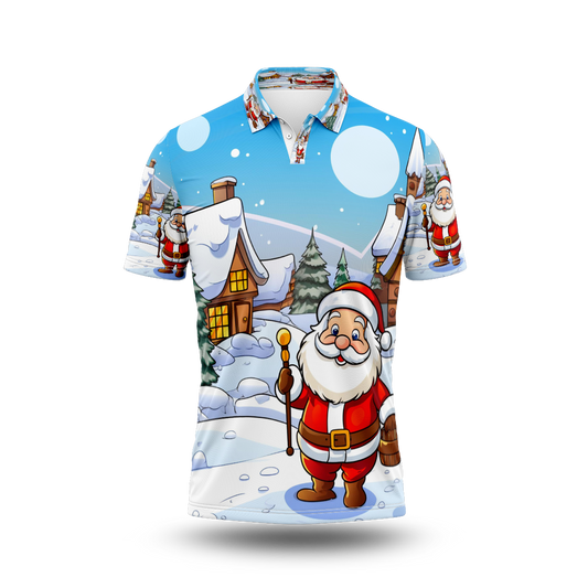 Santa Printed T-Shirt.