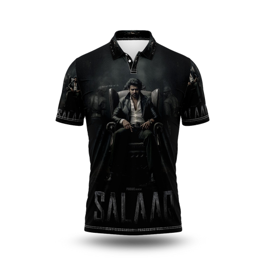 Next Print Salaar Prabas Movie Printed T-Shirt.