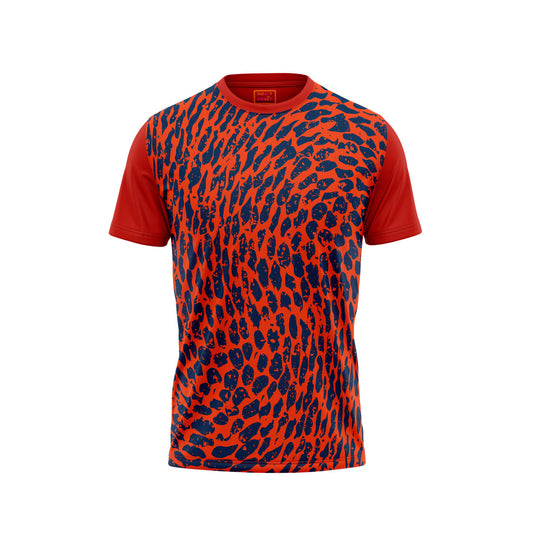 Red Round Neck Half Sleeve Tshirt NextprintrL127