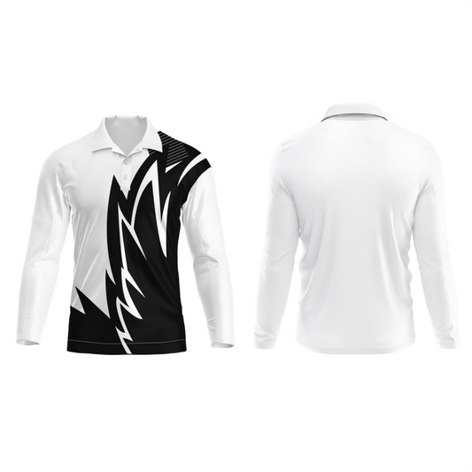 Next Print Polo Neck White Customized Jersey NP00001A40